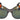 Dolce & Gabbana DG4283B Acetate Crystals Orange Appliques Sunglasses