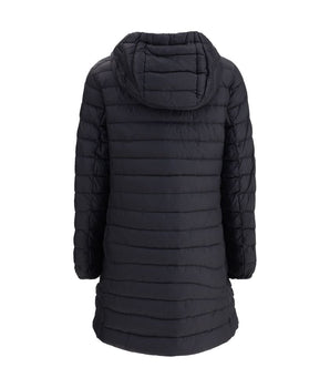 Parajumpers Black Nylon Coat