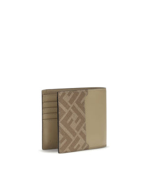 Fendi Beige Calf Leather Wallet by Bos Taurus