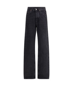 Saint Laurent Black Cotton Slim Fit Jeans