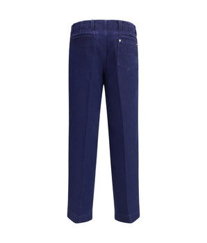 Gucci Blue Cotton Jeans Denim