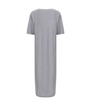 Khaite Gray Wool Casual Dress