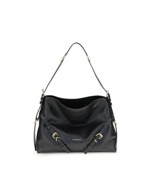 Givenchy Black Calf Leather Bos Taurus Shoulder Bag