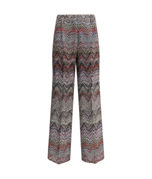 Missoni Multicolor Viscose Casual Pants