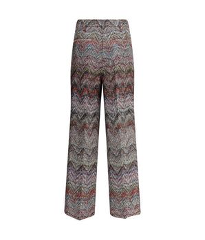 Missoni Multicolor Viscose Casual Pants