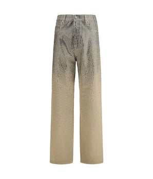 Golden Goose Crystal Straight Jeans