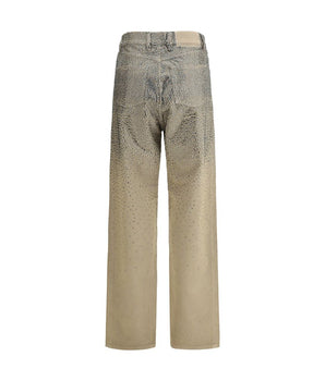 Golden Goose Crystal Straight Jeans