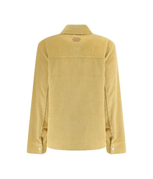 Jacob Cohen Yellow Cotton Denim Jacket