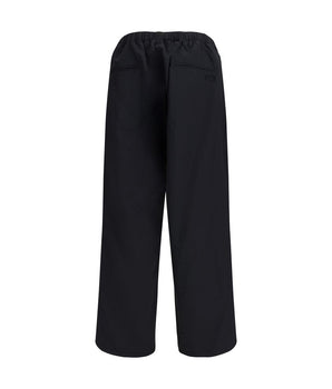 Y-3 Black Nylon Casual Pants