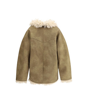 Marant Etoile Beige Polyester Coat