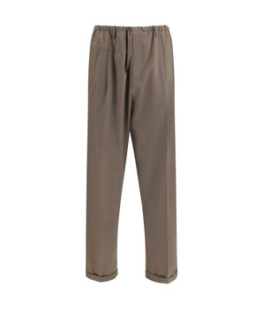 Magliano brown polyester casual pants