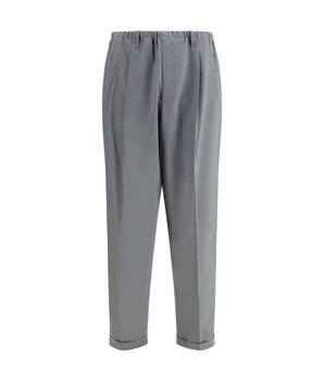 Magliano Gray Polyester Casual Pants