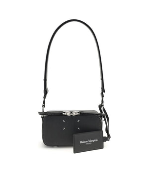 Margiela Black Calf Leather Bos Taurus Shoulder Bag