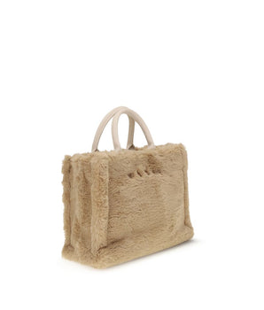 Marni Beige Polyester Handbag