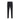Cruna Black Fleece Wool Dress Pants