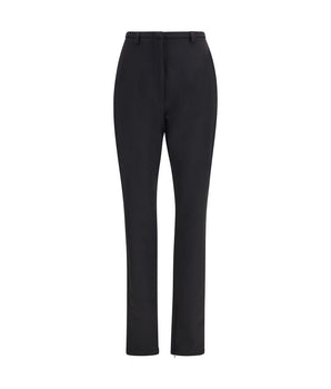 The Latest Black Polyester Skinny Pants