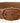 Costume National Brown Leather Gold Metal Oval Buckle Belt