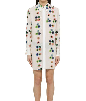 Chloé White Silk Casual Dress
