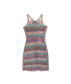 Chloé Multicolor Wool Casual Dress