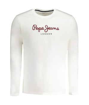 Pepe Jeans White Cotton T-Shirt