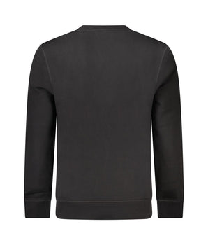 Hugo Boss Black Cotton Men Sweater