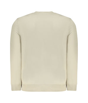 Hugo Boss Beige Cotton Men Sweater
