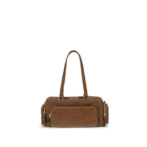 Miu Miu Suede Shoulder Bag