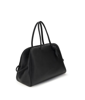 Jacquemus Black Calf Leather Bos Taurus Handbag