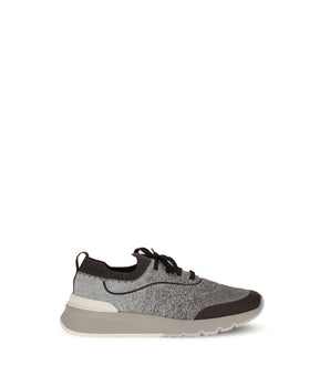 Brunello Cucinelli Gray Cotton Athletic Sneakers