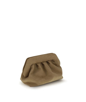 THEMOIRè Beige Other Fibres Clutch Bag