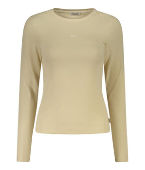 Guess Jeans Beige Cotton T-Shirt