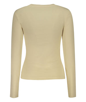 Guess Jeans Beige Cotton T-Shirt