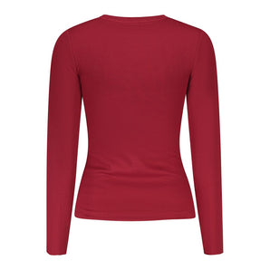Guess Jeans Red Cotton Women T-Shirt