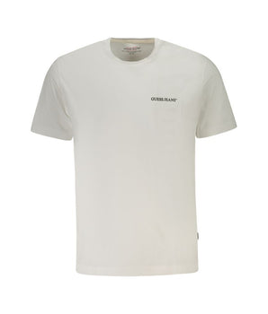 Guess Jeans White Cotton Men T-Shirt