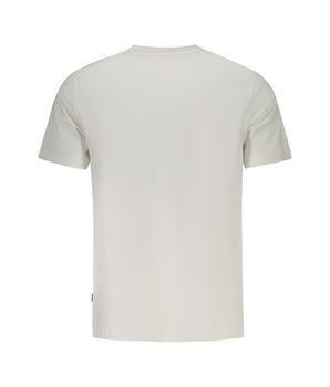 Guess Jeans White Cotton Men T-Shirt