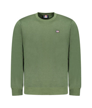 Norway 1963 Green Cotton Men Sweater