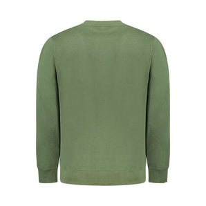 Norway 1963 Green Cotton Men Sweater