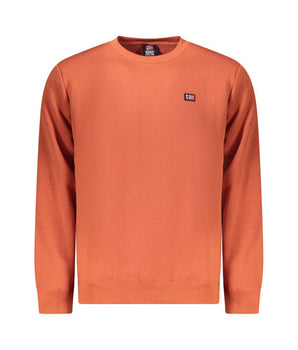 Norway 1963 Orange Cotton Men Sweater