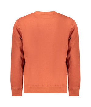Norway 1963 Orange Cotton Men Sweater