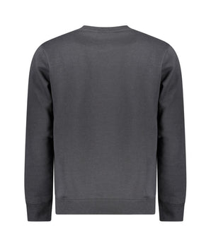 Norway 1963 Black Cotton Men Sweater