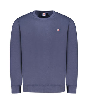 Norway 1963 Blue Cotton Men Sweater