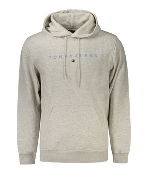 Tommy Hilfiger Gray Cotton Men Sweater