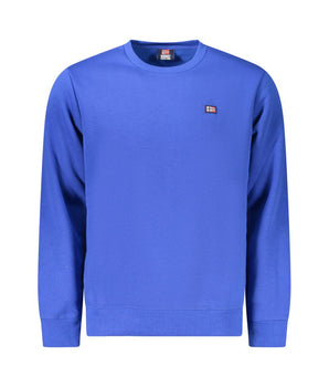 Norway 1963 Blue Cotton Mens Sweater