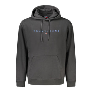 Tommy Hilfiger Black Cotton Men Sweater