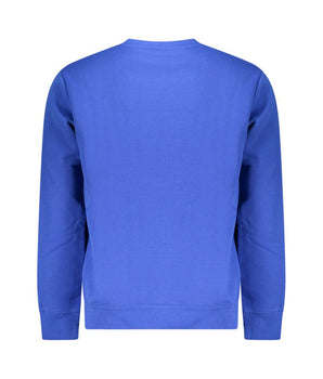 Norway 1963 Blue Cotton Mens Sweater