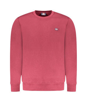 Norway 1963 Red Cotton Men Sweater