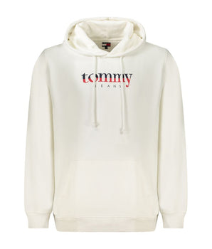 Tommy Hilfiger White Cotton Men Sweater