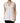 PINKO White Silk Blend Lace Trim Sleeveless V-Neck Women’s Top