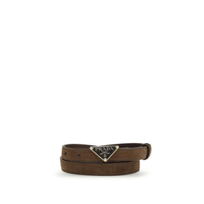 Prada Logo Belt
