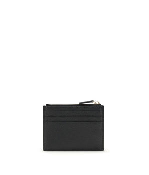 Valentino Garavani Black Calf Leather Bos Taurus Wallet